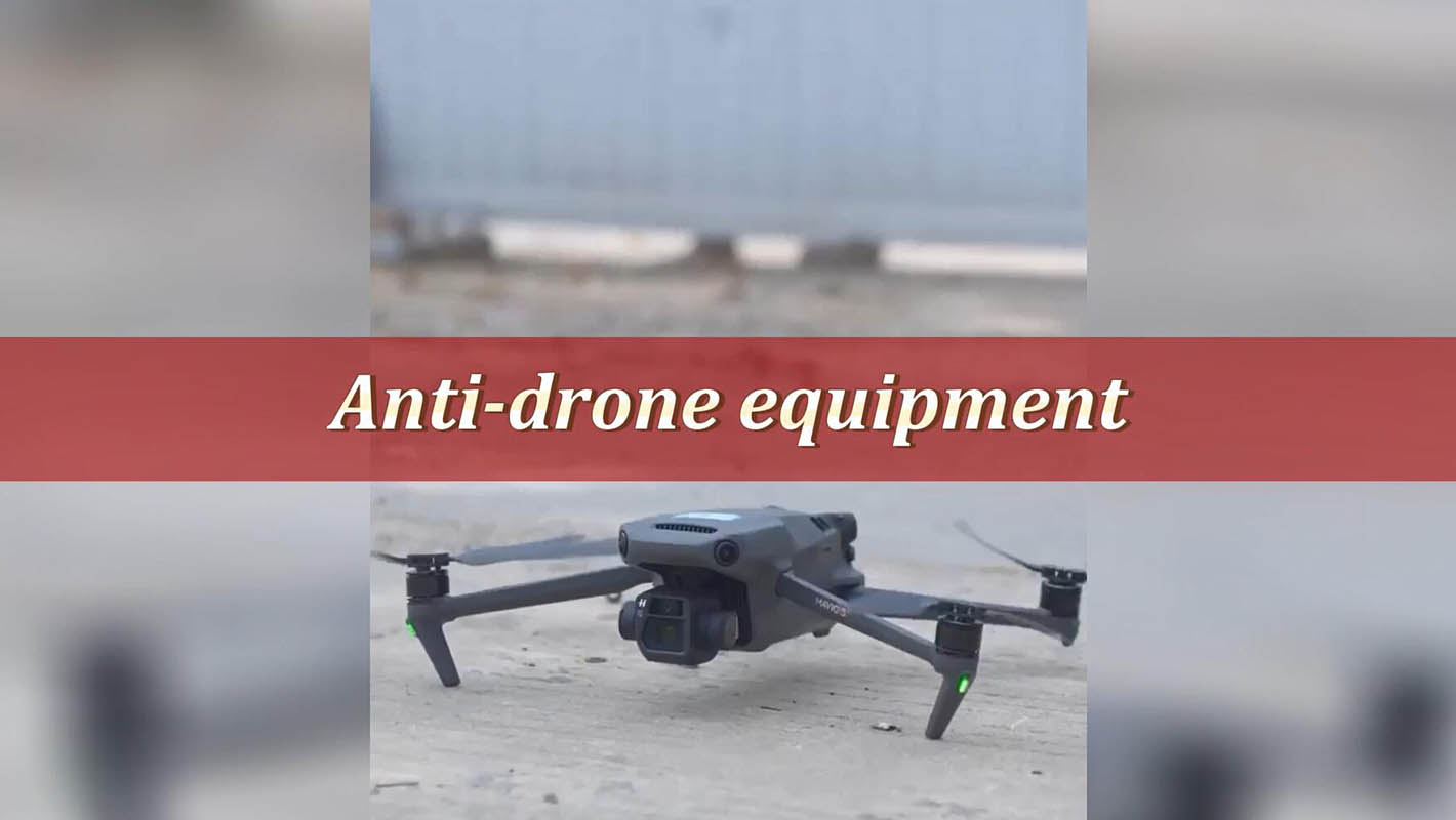 Apparatuur tegen drones