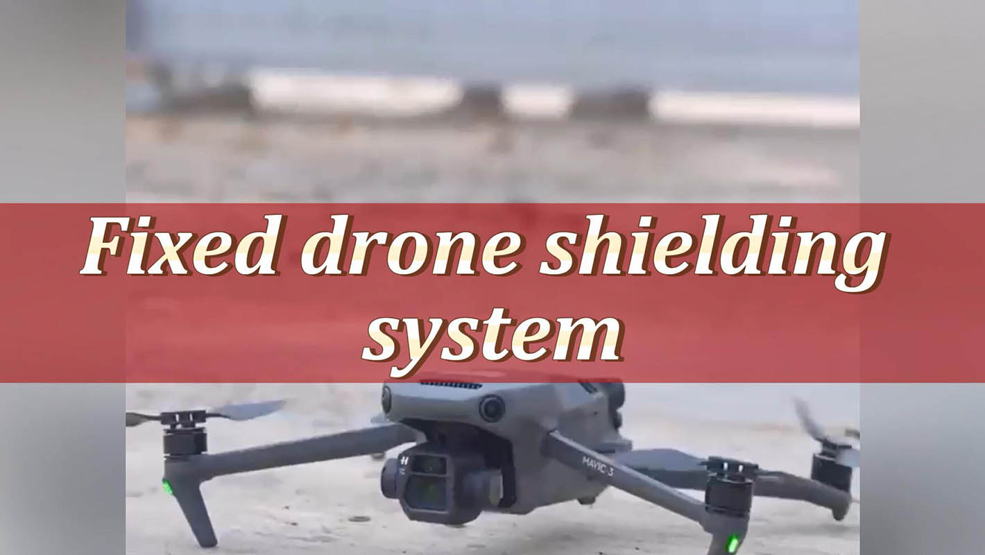 Vast drone-afschermingssysteem