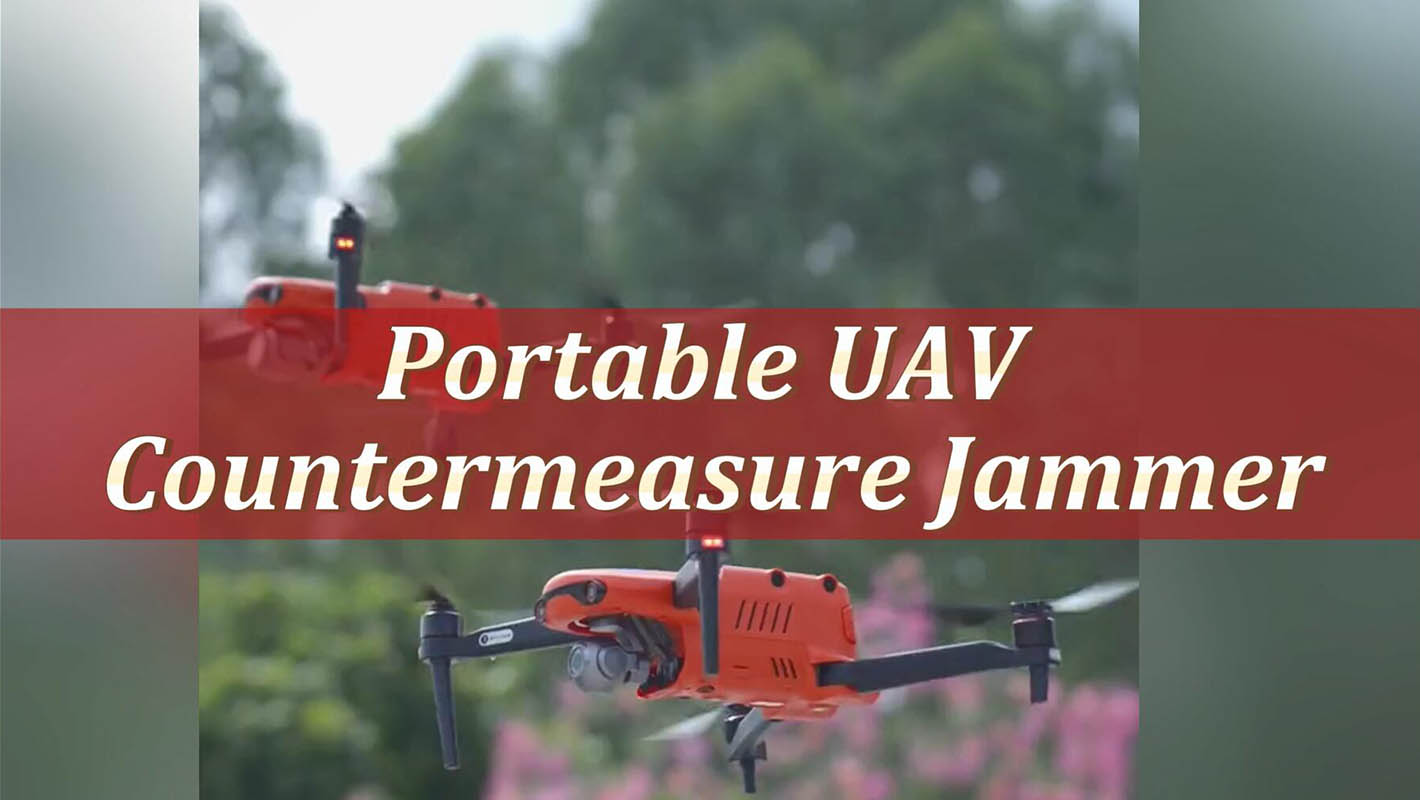 Draagbare UAV-tegenmaatregelstoorzender